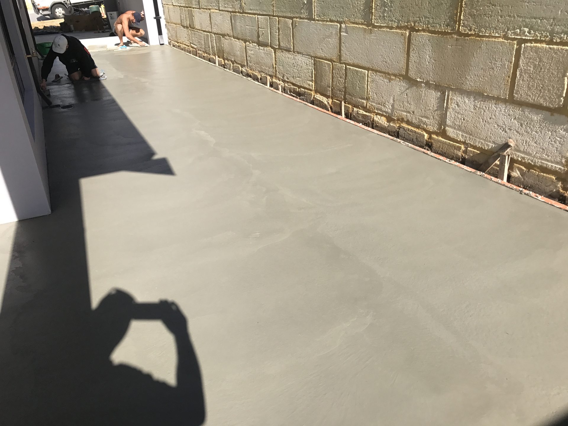 Glow Stone Feature Concrete