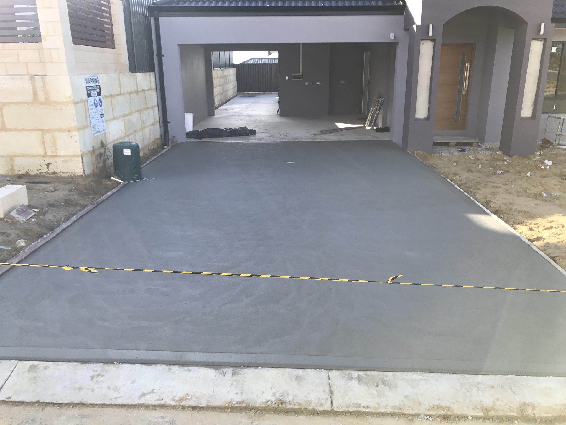 Exposed Aggregate Finish