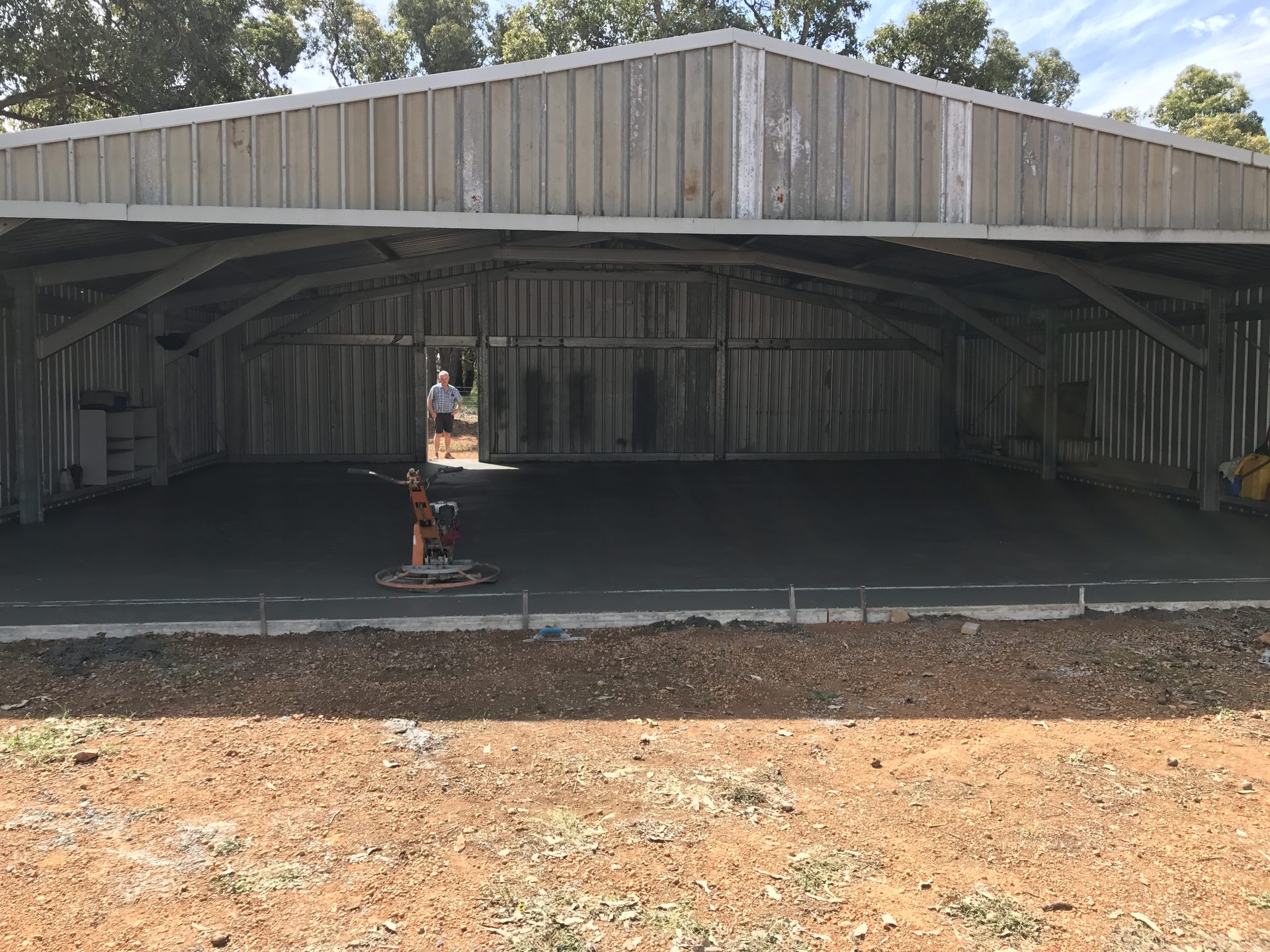 Plane Hangar Slab — FNQ