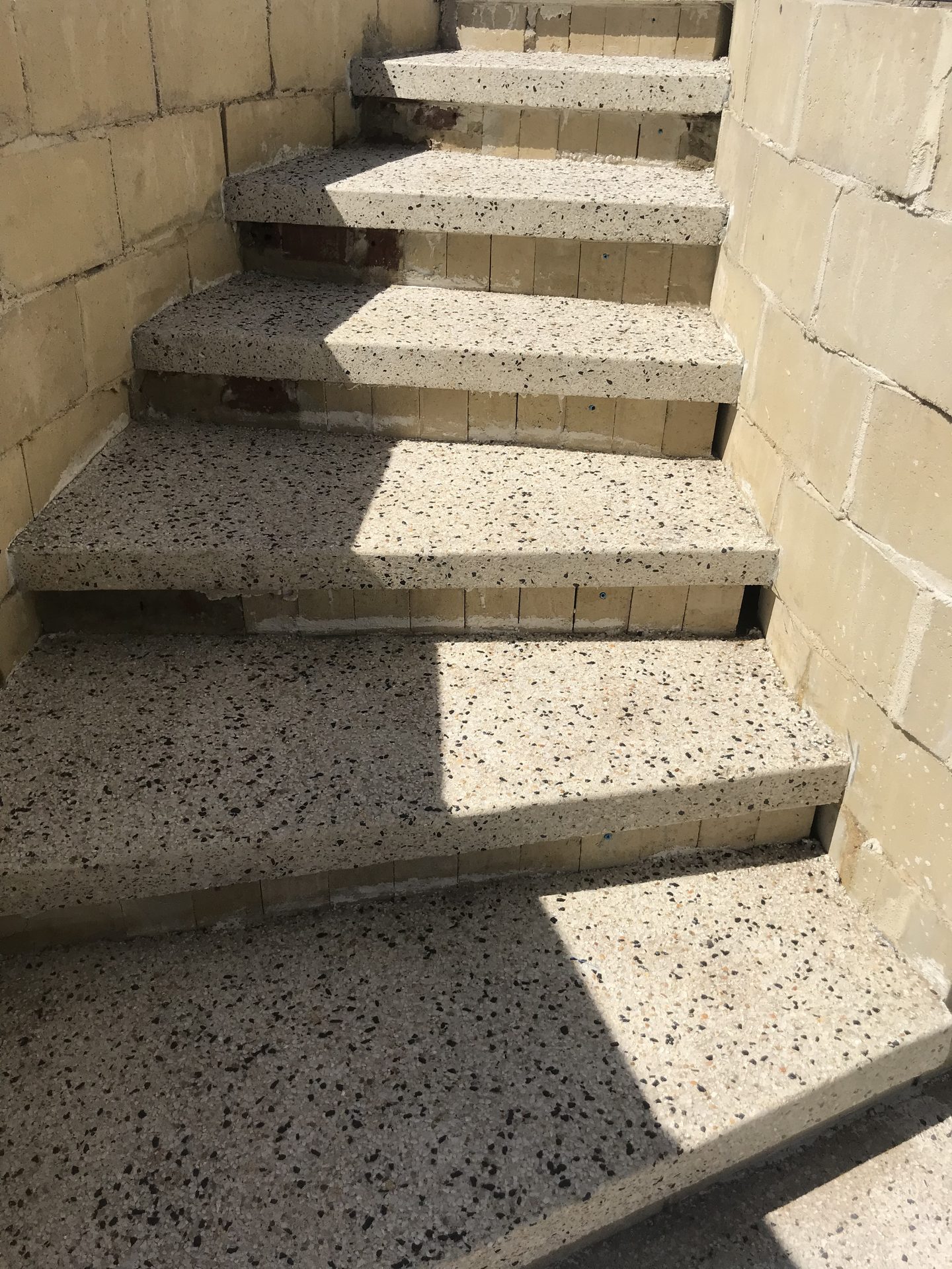 Exposed Aggregate Steps