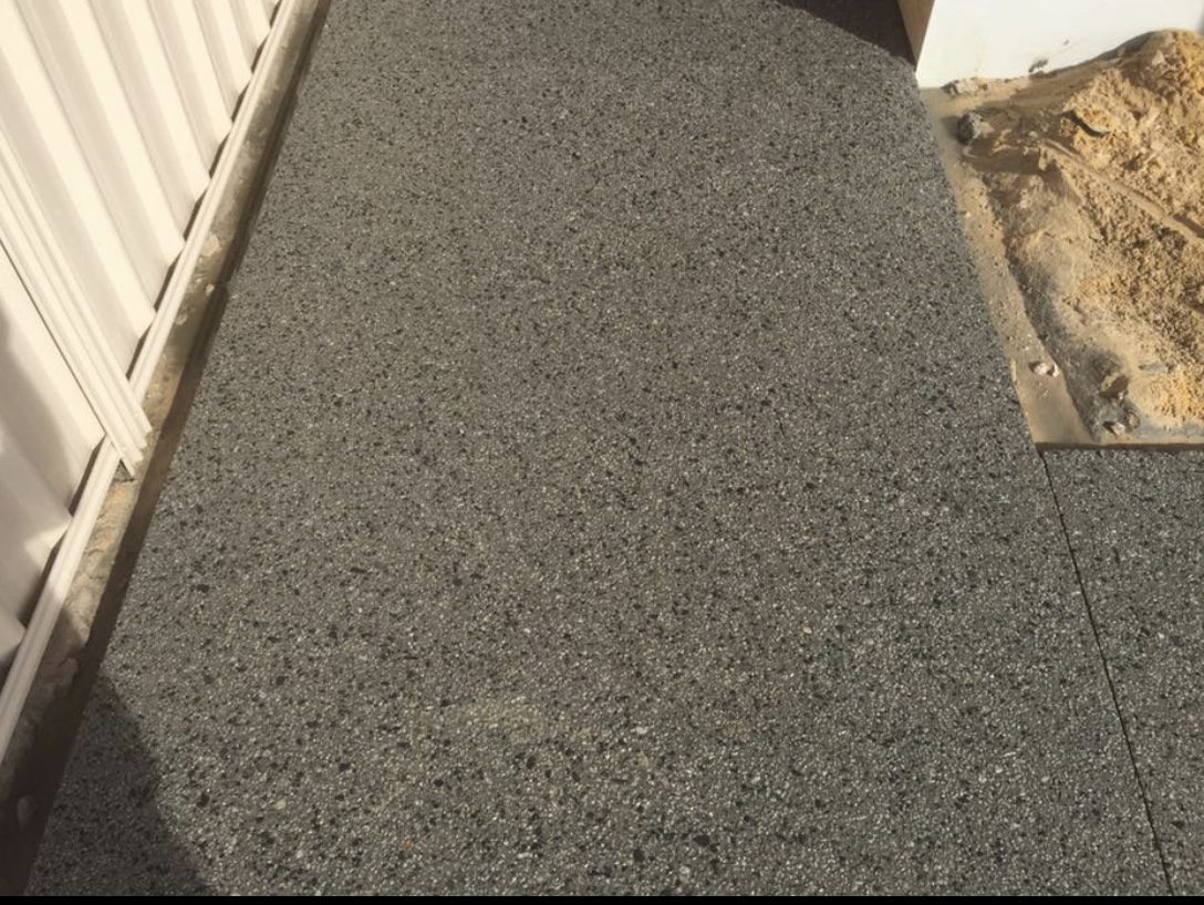 Exposed & Grey Concrete